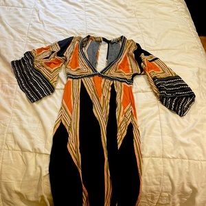 Lulus- low V neck Maxi